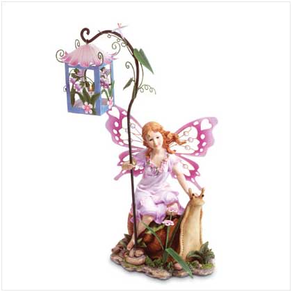 Whimsical Fairy Candle holder Lantern